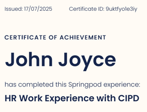 HR with CIPD - springpod